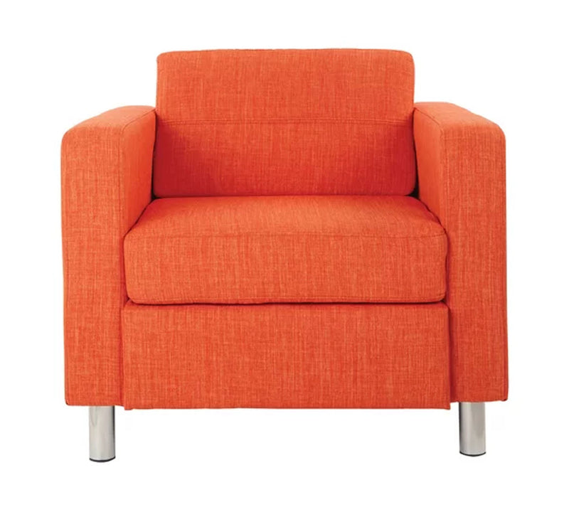 Lounge Chair with Stainless Steel Legs