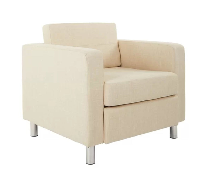 Lounge Chair with Stainless Steel Legs