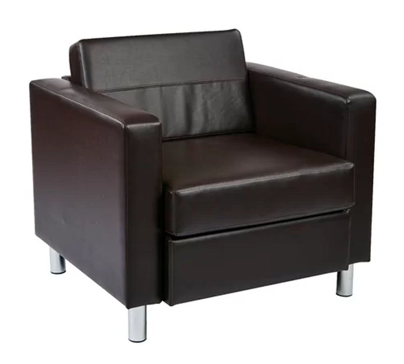 Lounge Chair with Stainless Steel Legs