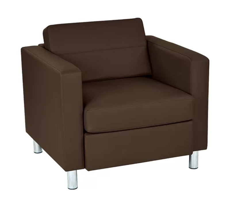 Lounge Chair with Stainless Steel Legs