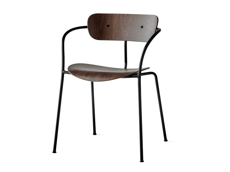 Upholstered Dining Chair with Metal Frame Base