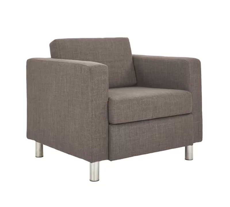 Lounge Chair with Stainless Steel Legs