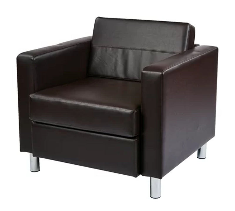 Lounge Chair with Stainless Steel Legs