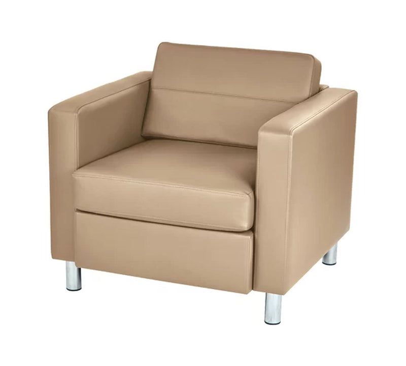 Lounge Sofa with SS Legs Single Sofa Chair