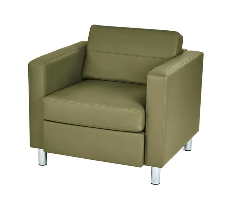 Lounge Chair with Stainless Steel Legs