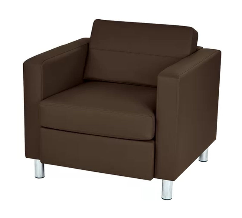 Lounge Chair with Stainless Steel Legs