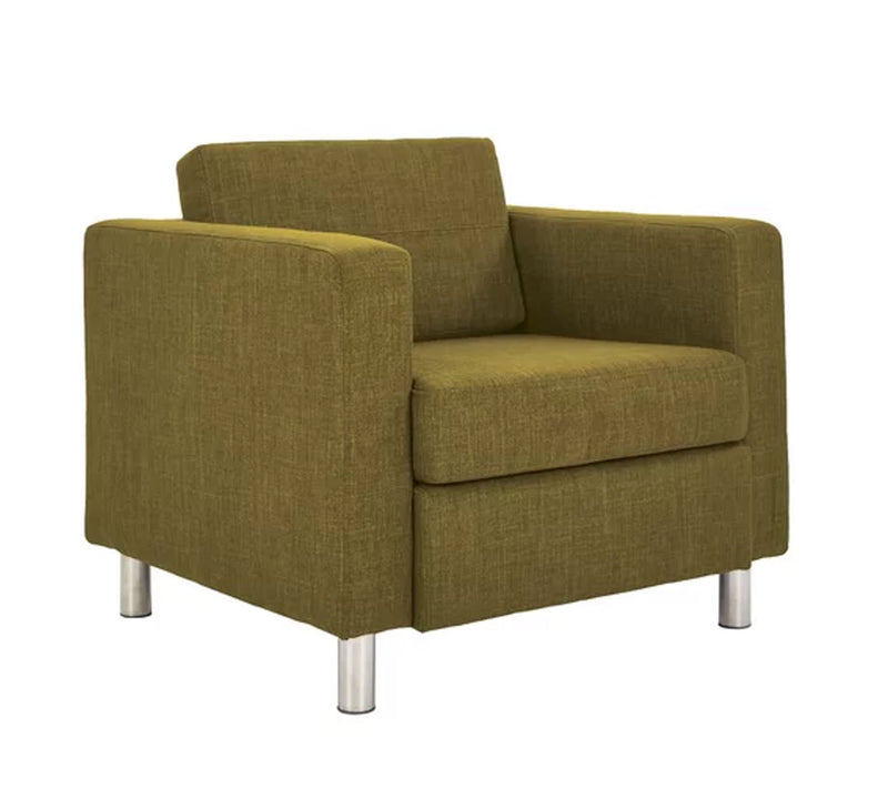 Lounge Chair with Stainless Steel Legs