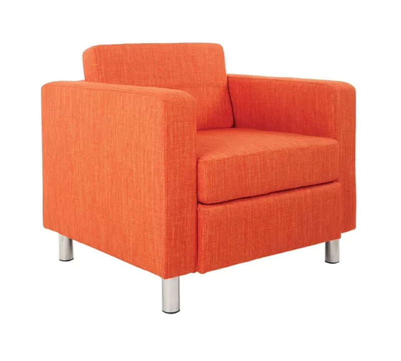 Lounge Chair with Stainless Steel Legs