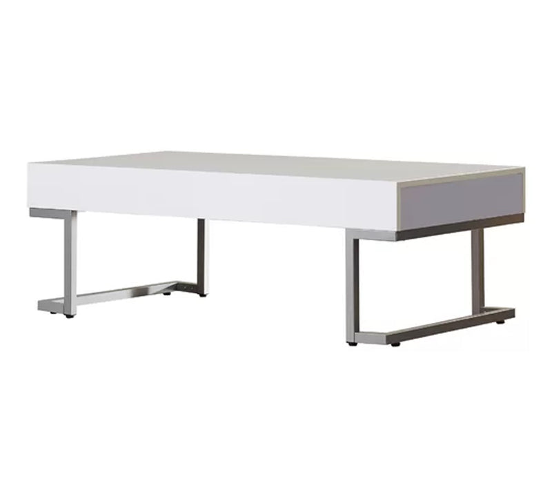 The Metal Frame Legs Laminated Board Center Table