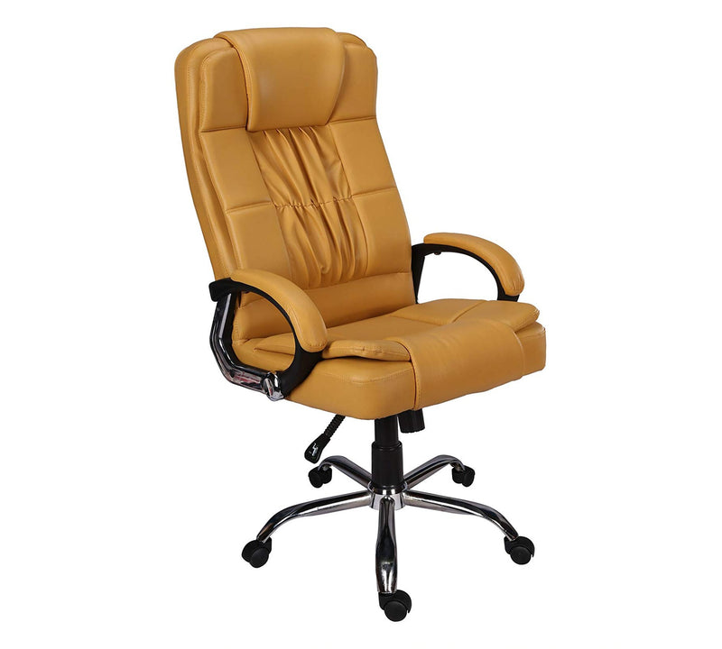 High Back Office Director Chair with Chrome Base