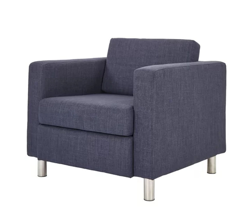 Lounge Sofa with SS Legs Single Sofa Chair
