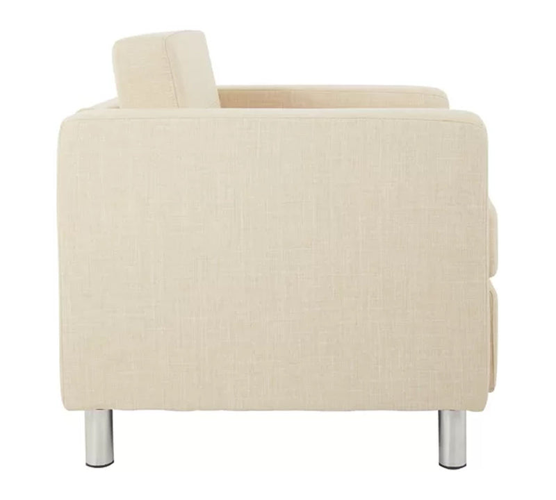 Lounge Chair with Stainless Steel Legs