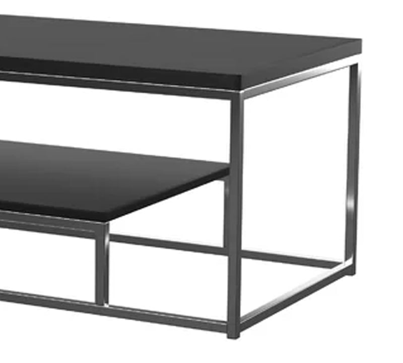 The Metal Frame Particle Board Center Table
