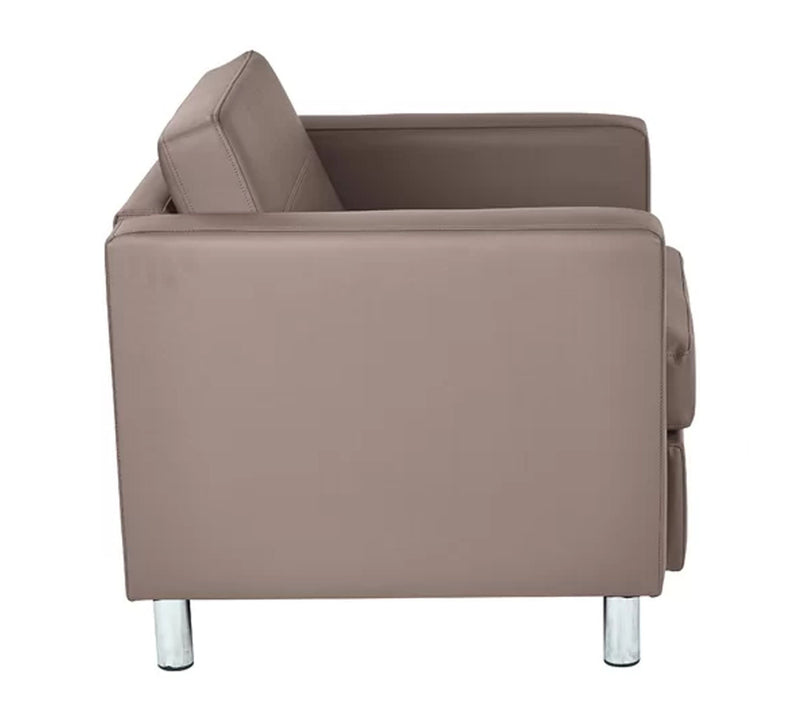 Lounge Chair with Stainless Steel Legs