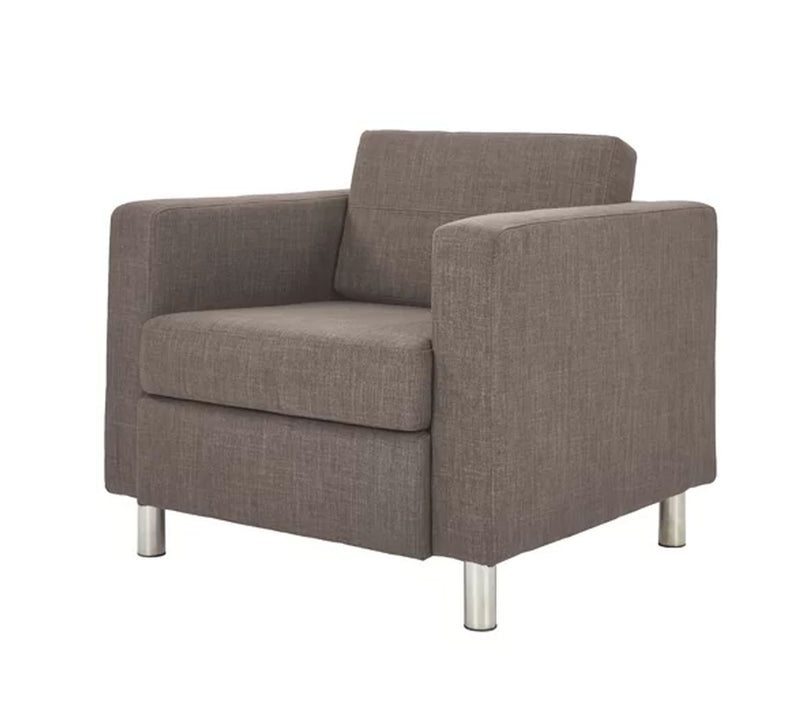 Lounge Chair with Stainless Steel Legs