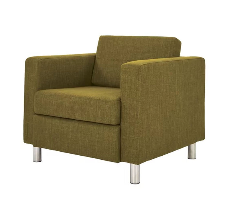 Lounge Chair with Stainless Steel Legs