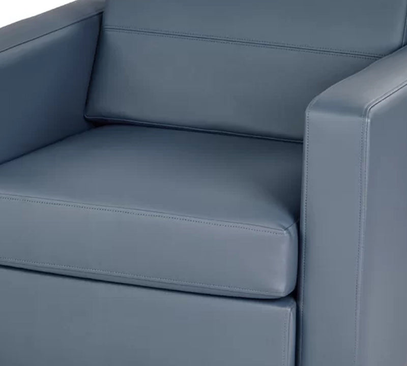 Lounge Chair with Stainless Steel Legs
