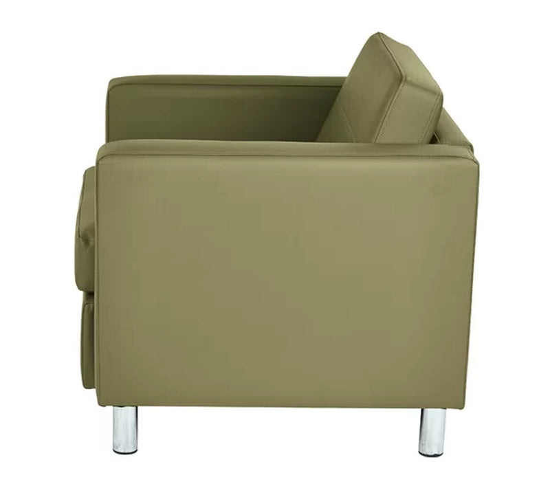 Lounge Chair with Stainless Steel Legs