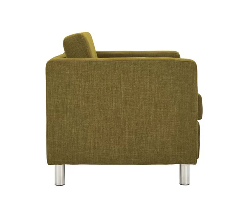 Lounge Chair with Stainless Steel Legs