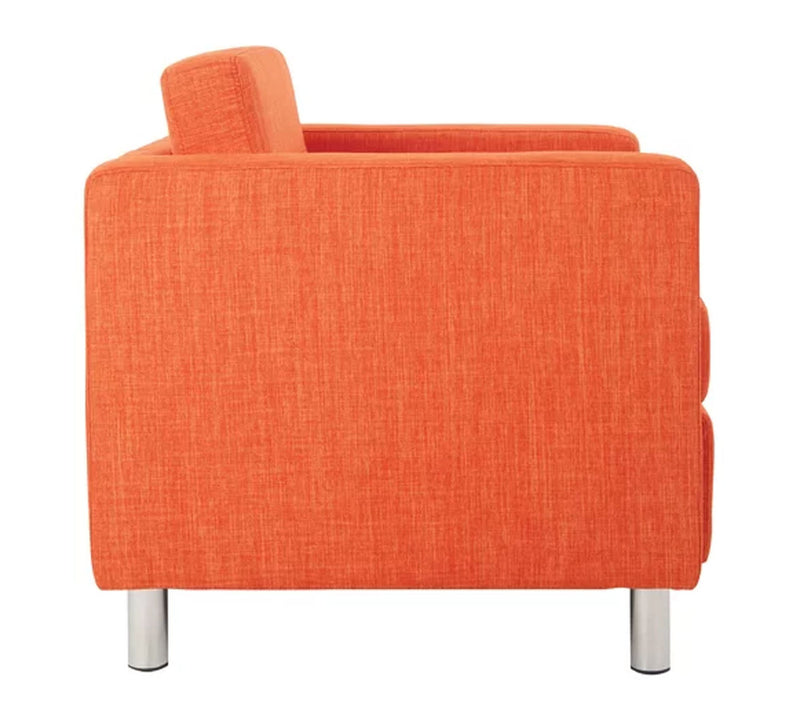 Lounge Chair with Stainless Steel Legs