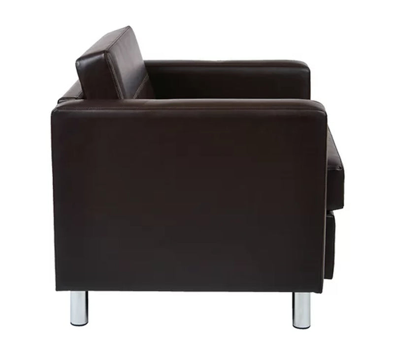 Lounge Chair with Stainless Steel Legs