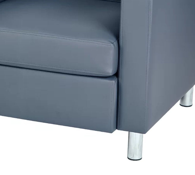 Lounge Chair with Stainless Steel Legs