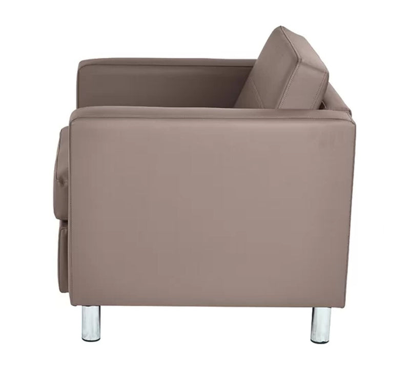 Lounge Chair with Stainless Steel Legs
