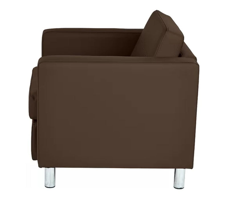 Lounge Chair with Stainless Steel Legs