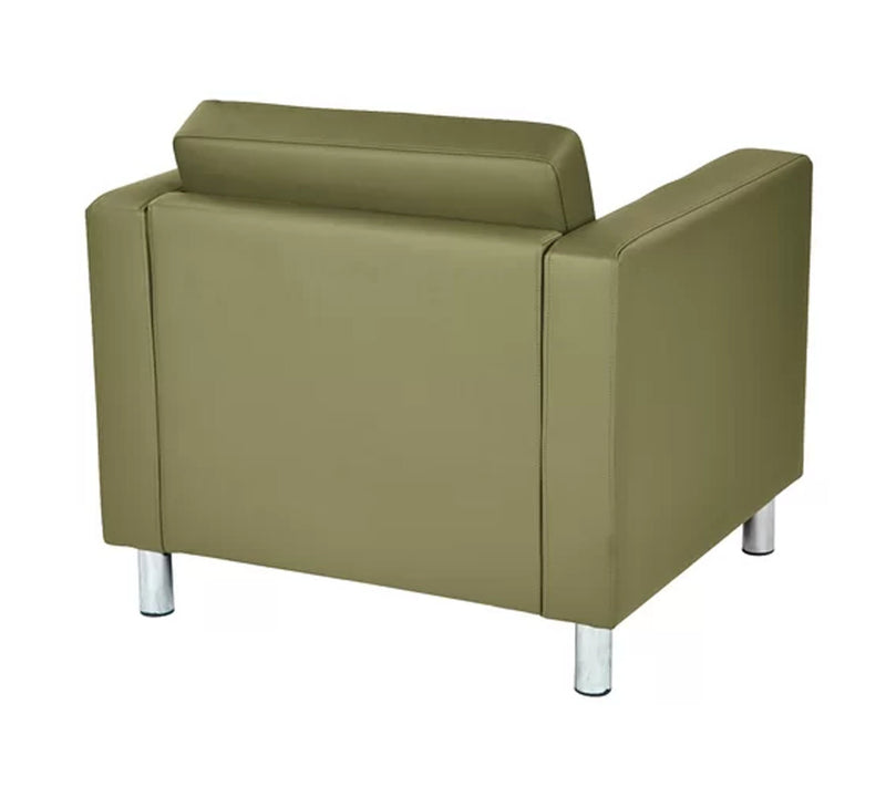 Lounge Chair with Stainless Steel Legs