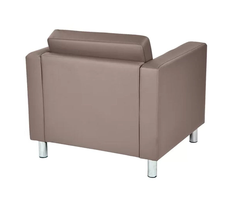 Lounge Chair with Stainless Steel Legs
