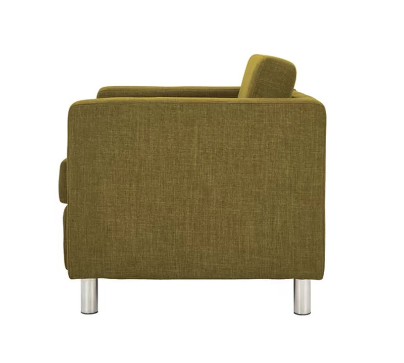 Lounge Chair with Stainless Steel Legs