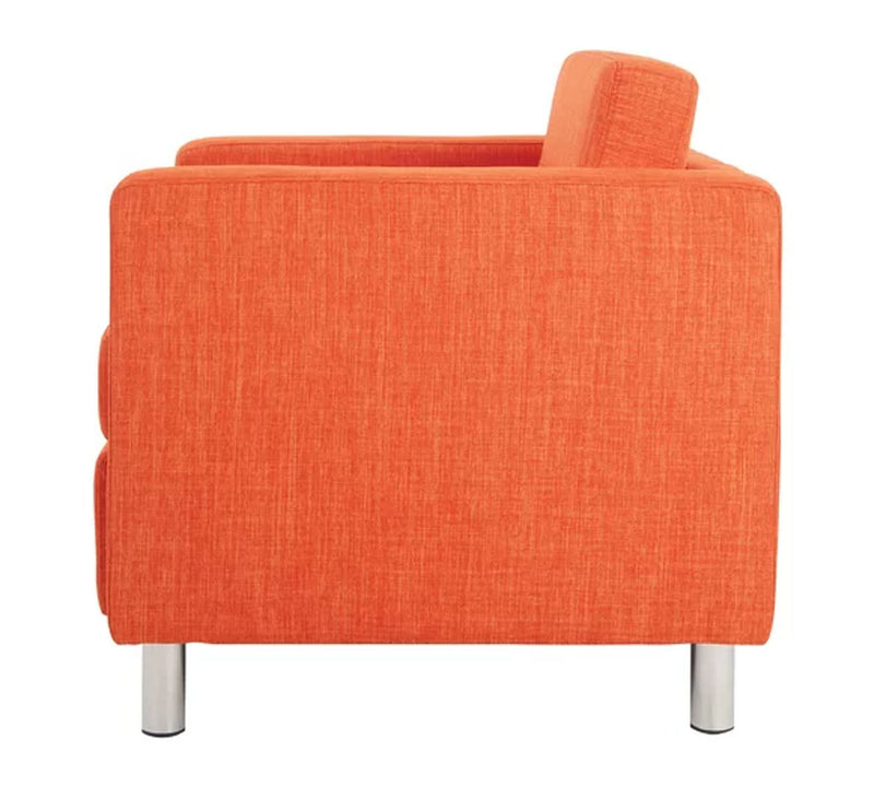 Lounge Chair with Stainless Steel Legs