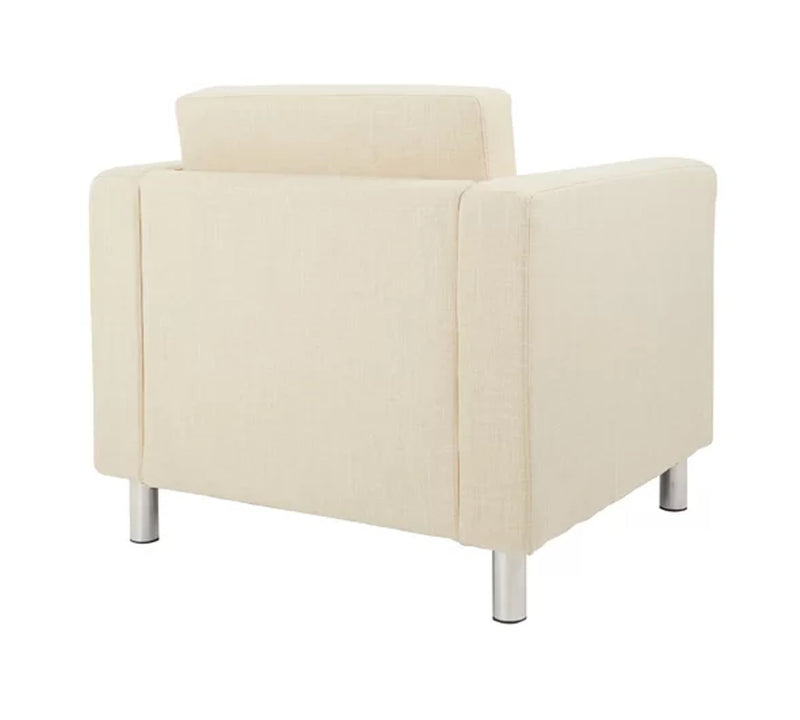 Lounge Chair with Stainless Steel Legs