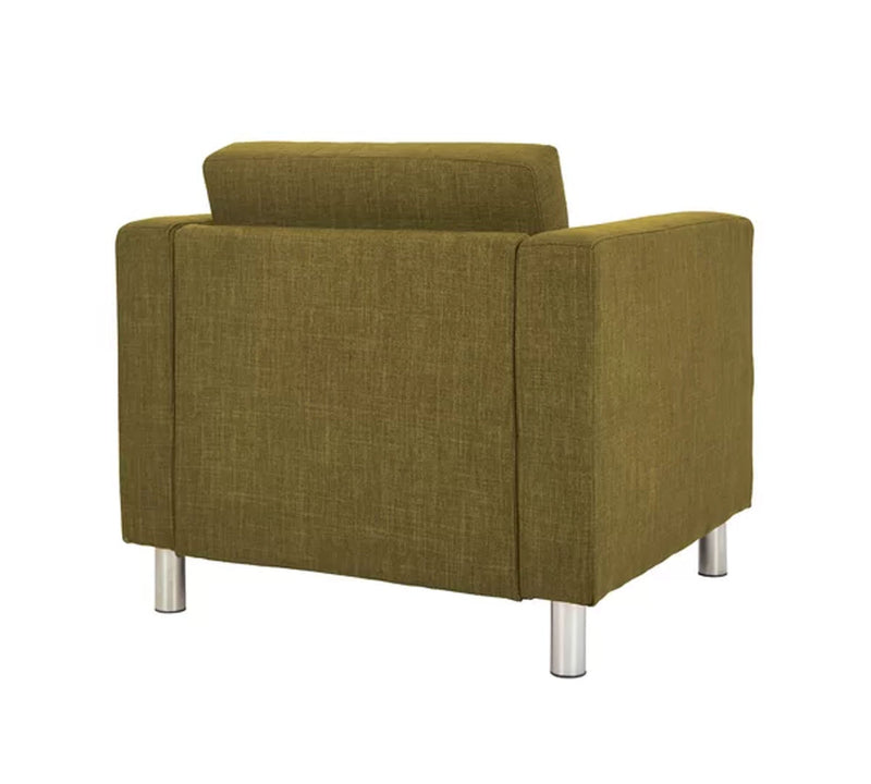 Lounge Chair with Stainless Steel Legs