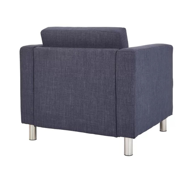 Lounge Chair with Stainless Steel Legs
