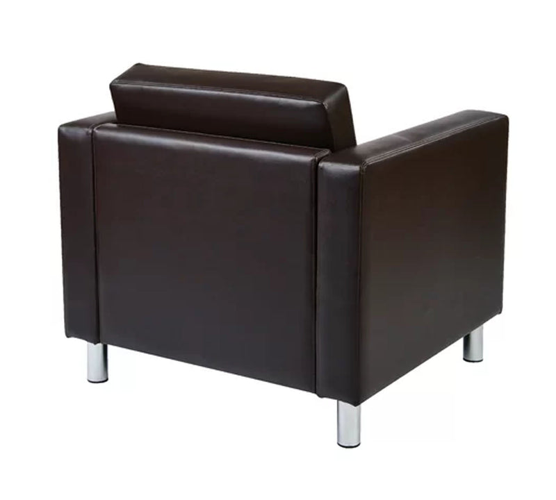 Lounge Chair with Stainless Steel Legs